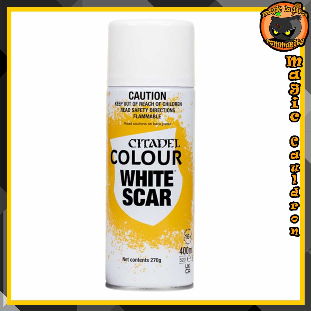 White Scar Spray Citadel paints