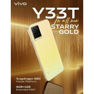 Vivo Y33T (Ram8/128GB) เครื่องศูนย์ไทยเคลียสตอค ประกันร้าน