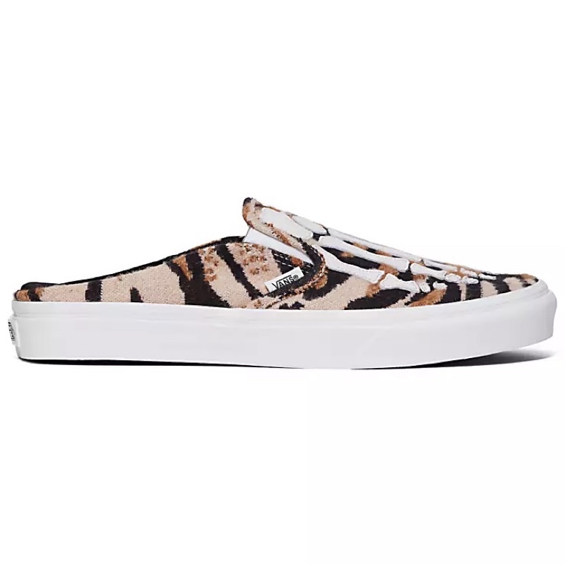 VANS SLIP ON MULE HAZY BONES BLANC DE BLANC SNEAKERS สินค้ามีประกันแท้