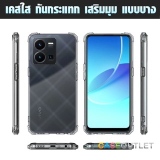 เคส Vivo Y35 Y22s Y22 Y02s Y16 2022 TPU นิ่ม ใส กันมุม กันกล้อง คลุมเลนส์ ใส่บาง เสริมมุม กันกระแทก