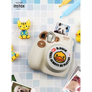 ฟูจิโพลารอยด์มินิ7ของแท้ฝาครอบเลนส์มินิ7s เคสซิลิโคนเคสกันรอยมินิ7c กระจกเซลฟี่