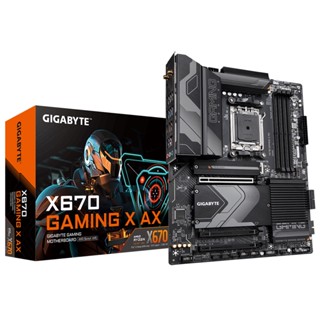 MAINBOARD (เมนบอร์ด) AM5 GIGABYTE X670 GAMING X AX ประกัน 3 ปี