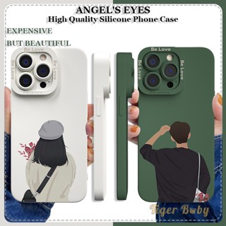 เคสคู่ OPPO REALME GT Master Edition เคส REALME 5i REALME 6i REALME 5s เคส REALME 5 PRO REALME 6 PRO สำหรับเคสโทรศัพท์ซิลิโคนนิ่มสำหรับผู้หญิง Man คลุมทั้งหมดเคสกันกระแทก