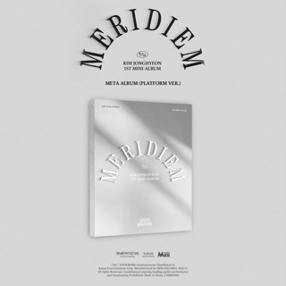 (Meta album) KIM JONGHYEON - 1st mini album [MERIDIEM]