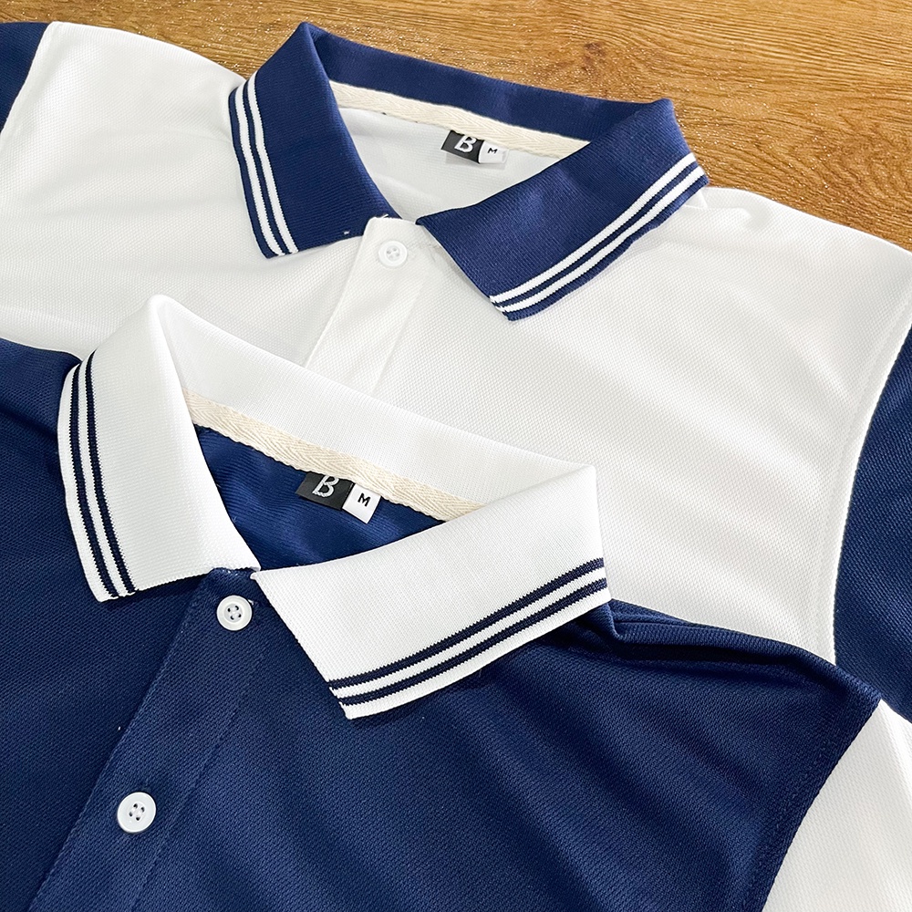 เสื้อโปโล TWO TONE แขนจั้ม ใส่ได้ทั้ง ช ญ - รูปที่ 2