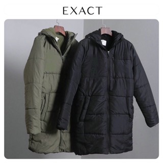 โค้ทกันหนาว overcoat ขนาดใหญ่ แบรนด์ ✨EXACT✨ แท้ แบบUNISEX ช/ญ PADED PUFFER COAT (WY892)