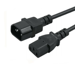 สายไฟ AC Power  Male to Female ผู้-เมีย ความหนา3x1 mm ยาว1.8M(สายอย่างดี)