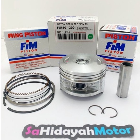 SEHER PISTON ชุด PIN 15 FIM TIGER 63.5 64 64.5 65.5 66 66.5