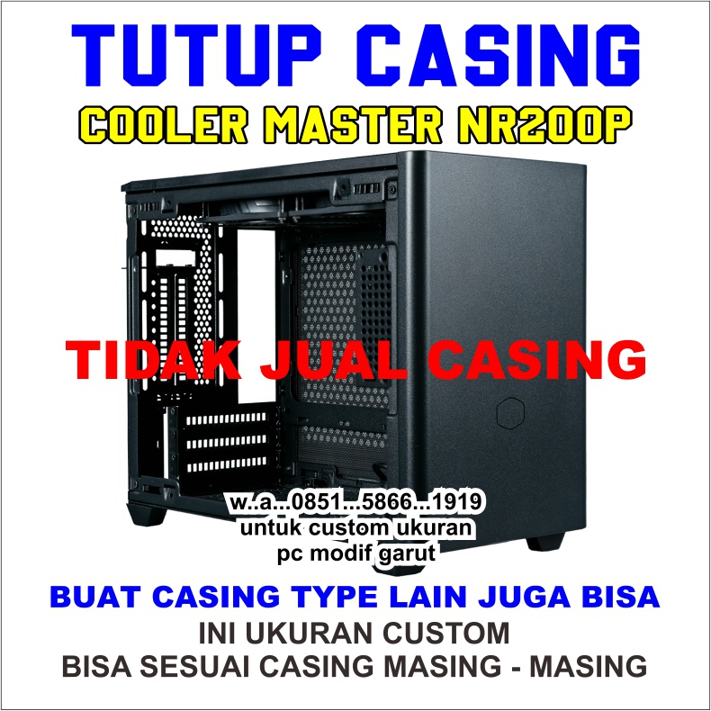 ฝาครอบแผงด้านข้าง COOLER MASTER NR200P เท่านั้น