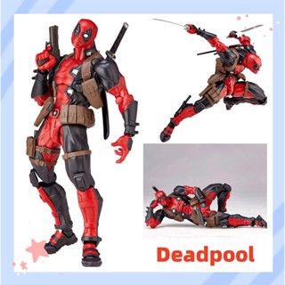 Marvel Legends X-Men No . 001 Deadpool ใบหน้าที่เคลื่อนไหวและเปลี่ยนแปลงได้