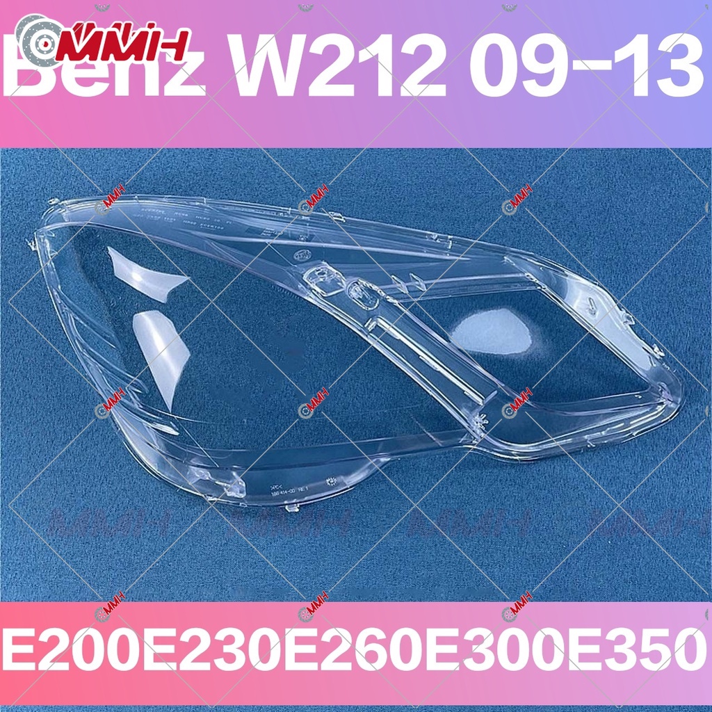 ฝาครอบเลนส์ไฟหน้า สําหรับ Mercedes Benz W212 E200 E230 E250 E260 E300 E350 2009-2012 เลนส์ไฟหน้า ฝาค