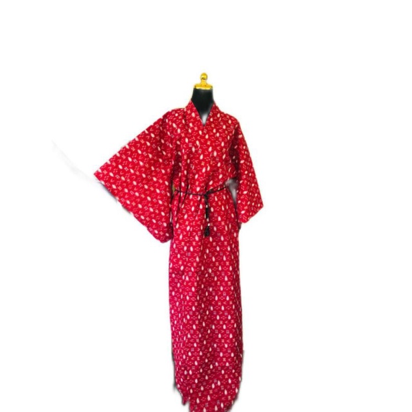 Long YUKATA KIMONO VINTAGE