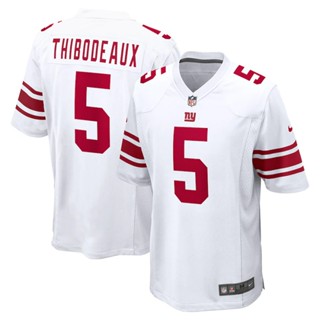 2022 ยักษ์ใหญ่ นิวยอร์ก #5 เสื้อกีฬาแขนสั้น ลายทีม Kayvon Thibodeaux 1 Evan Neal NFL