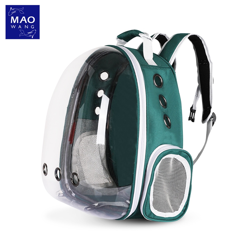 MAO กระเป๋าใส่สัตว์​เลี้ยง ทรงอวกาศ กระเป๋าสะพายสุนัขและแมว มีรูระบายอากาศ