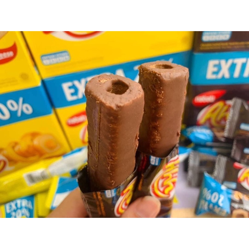 ขนมข้าวโพดอบกรอบ ** Ahh nabati **