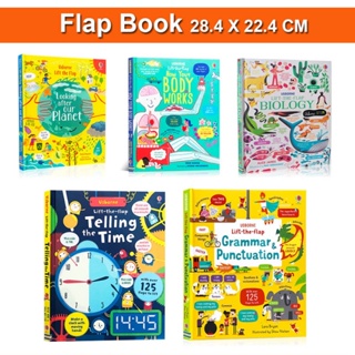 หนังสือชุดของขวัญเด็ก Usborne Lift the Flap Series สําหรับเด็กอายุ 3 ปีขึ้นไป