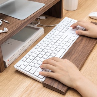 !!พร้อมส่งในไทย!! ที่รองข้อมือคีย์บอร์ด Wrist Rest ไม้วอลนัท