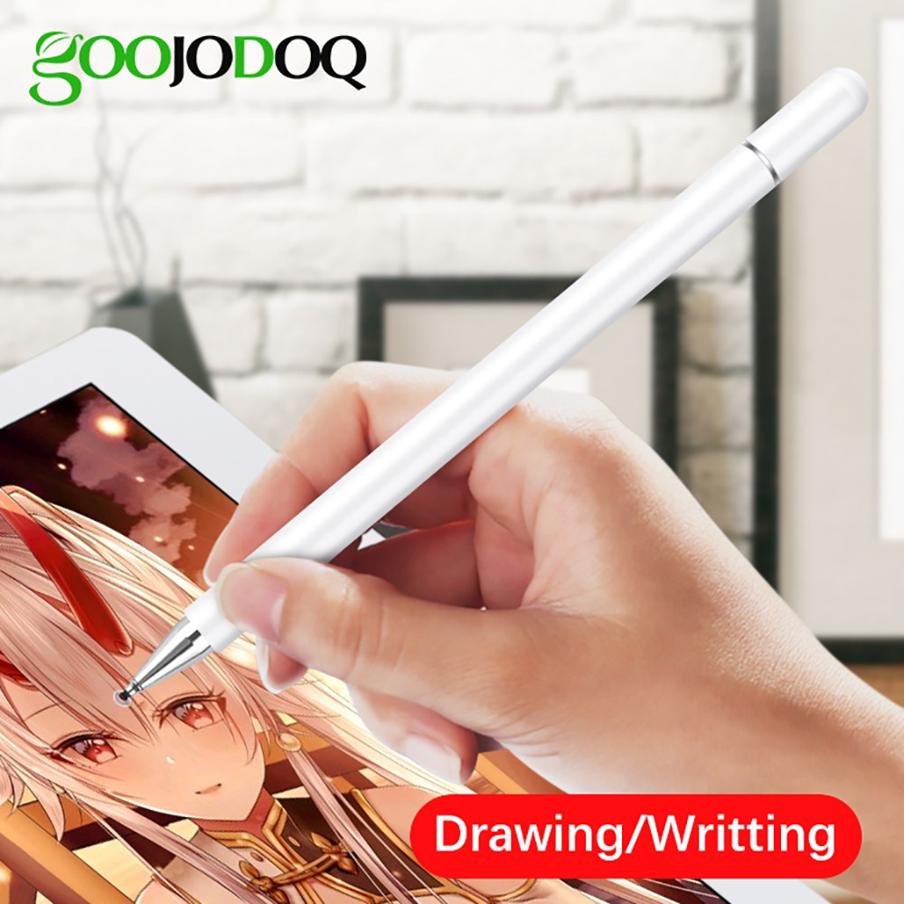 Goojodoq ปากกาสไตลัส หน้าจอสัมผัส สําหรับ iPd Pencil iPd Pro 11 12.9 10.5 Mini Huawei Stylus