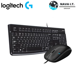 🛵มีส่งด่วน💨 LOGITECH คีย์บอร์ด KEYBOARD (TH/EN) รุ่น K120 + B100 เมาส์OPTICAL USB MOUSE