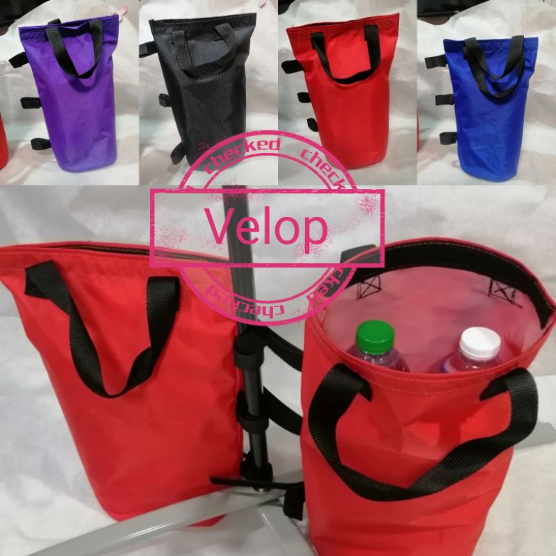 ถุงถ่วง​น้ำหนัก​แบบ​พกพา​ เฉพาะถุงไม่รวมวัสดุภายใน(products by velopshop)