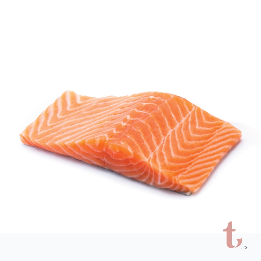 ปลาแซลมอนแอตแลนติกสด แล่ Fresh Atlantic Salmon Fillet 1.2-1.6kg