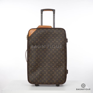 LOUIS VUITTON LUGGAGE MEDIUM EBENE MONOGRAM CANVAS GHW