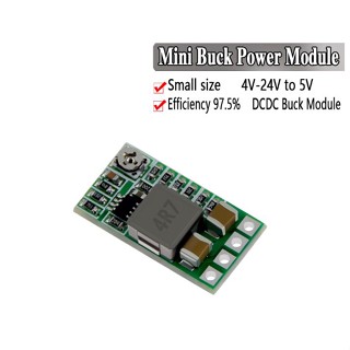 Mini DC-DC 12-24V To 5V 3A Step Down Power Supply Module Voltage Buck Converter Adjustable 1.8V 2.5V 3.3V 5V 9V 12V