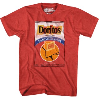 Nacho Cheese Flavor Doritos T-Shirt เสื้อ ยืด ผู้ชาย เสื้อคู่