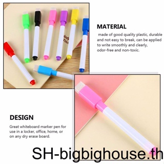 [Biho] กระดานดํา ปากกามาร์กเกอร์ ชอล์กเขียนลื่น ลบได้ ป้องกันการเปื้อน สีชมพู สีดํา สําหรับครู เรียนการสอน