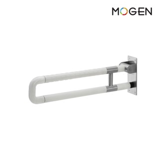 MOGEN ERS27N ราวมือจับผู้สูงอายุ แบบราวคู่ (พับได้) สีขาว