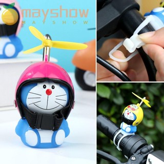 Mayshow ไฟโดราเอมอน หมวกกันน็อค อุปกรณ์เสริมในรถยนต์ อุปกรณ์จักรยาน เป็ดไม้ไผ่