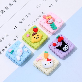 กิ๊บติดผม รูปการ์ตูน Sanrio Sandwich Biscuit diy อุปกรณ์เสริม สําหรับเคสโทรศัพท์มือถือ