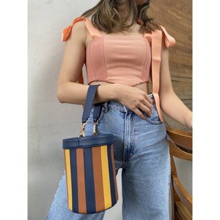 Mongante Bucket Bag ( Crossbody ) กระเป๋าถือทรงถัง