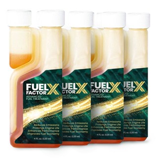 ผลิตภัณฑ์เพิ่มประสิทธิภาพและประหยัดน้ำมัน Fuel Factor X 4oz Bottle 4-Pack FFX