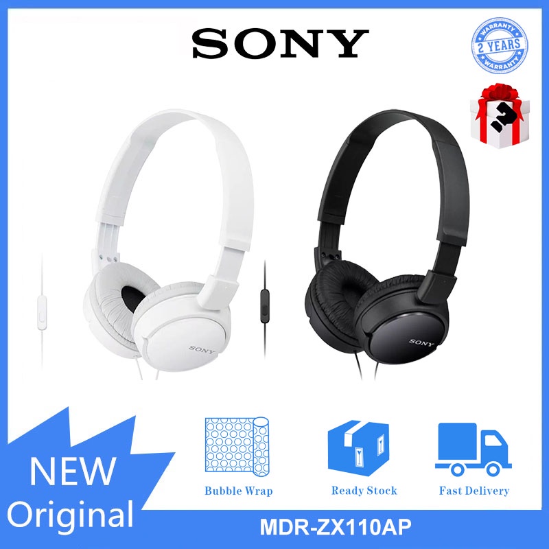Sony MDR-ZX110AP ZX หูฟังแบบครอบหู