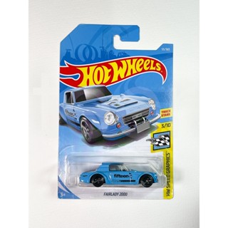 Hotwheels FAIRLADY 2000 (Blue and fifteen52 pattern)