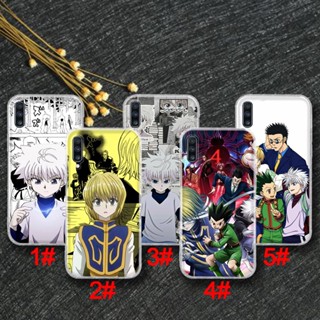 เคสโทรศัพท์มือถือแบบนิ่ม TPU ใส ลาย hunter x hunter art 120RTY สําหรับ Samsung J2 Prime 4 Core J5 6 Plus J7 J8 S7