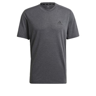 adidas เทรนนิง เสื้อยืด AEROREADY Designed to Move Feelready Sport ผู้ชาย สีเทา GT5554