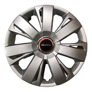 Wheel Cover ฝาครอบกระทะล้อ มี สีบรอนซ์ ขอบ R 14 15 16 นิ้ว ลาย ISUZU รุ๋นฝาดุมกลาง D-22 wc7 (1 ชุด มี 4 ฝา)**ครบจบในร้าน