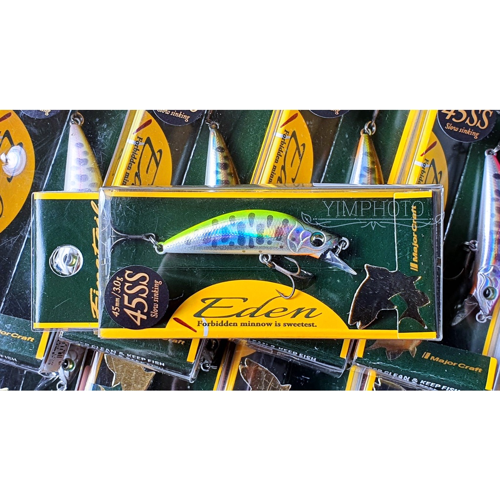 MajorCraft Finetail Eden EDN 45 SS 3g. Slow sinking จมช้า เหยื่อปลอม เหยื่อตกปลา Major Craft เมเจอร์คราฟ ของแท้ 100%