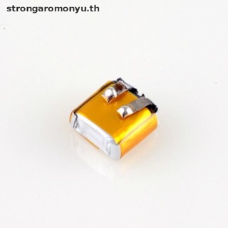 Strongaromonyu แบตเตอรี่ 3.7V 30mah 401012 ลิเธียมโพลิเมอร์แบบชาร์จไฟได้สําหรับชุดหูฟังบลูทู ธ TH