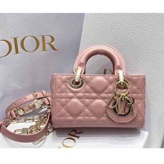 🔥ผ่อนได้🔥Dior Lady D-Joy Mini Bag Size 16 cm งาน Original อุปกรณ์ : Full Box Set