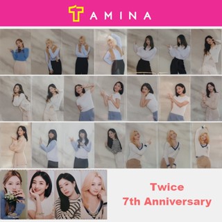 TWICE 7th Anniversary Transparent Photocard &amp; Special Ticket