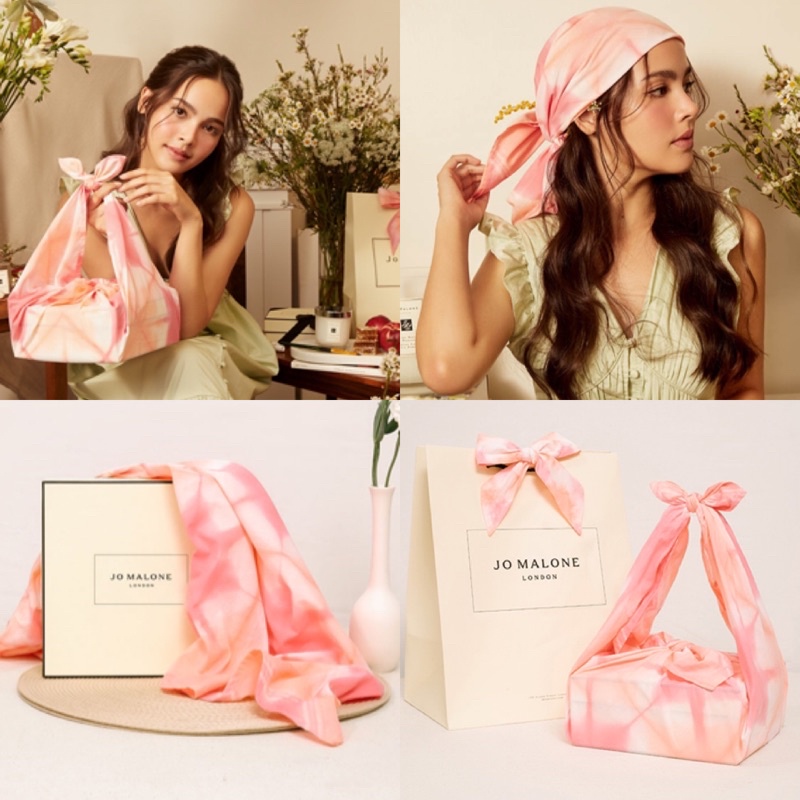 แท้💯ผ้ามัดย้อมสุดพิเศษแบรนด์Jo Malone London ดึงเสน่ห์อันงดงามของผ้ามัดย้อมไทยมารังสรรค์เป็นชุดของขวัญสุดพิเศษ