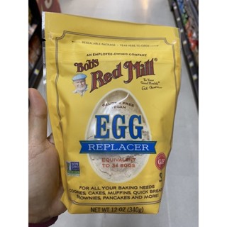 Bob’s Red Mill Gluten Free Vegan Egg Replacer 340 G. ผลิตภัณฑ์ สำหรับทำ เบเกอรี่ ( ตรา บ๊อบส เรด มิลล์ ) กลูเตน ฟรี วีแกน เอ้ก รีเพลลเซอร์ ( แป้งมันฝรั่ง 50% แป้งมันสำปะหลัง 30% เบ็กกิ้งโซดา 10% )