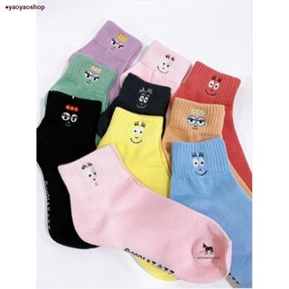 พร้อมส่ง☊Barbapapa socks freesize