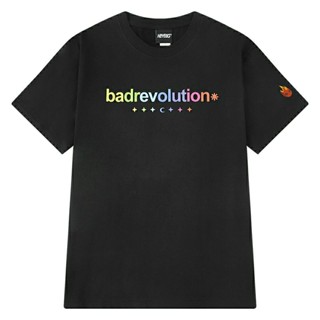 (8379) เสื้อยืดสีดำ ลาย badrevolution  ผ้าคอตตอน 100%