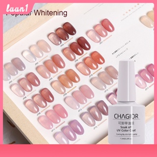 สีเจลใหม่Chagior สีเจลทาเล็บ สีเจล UV/LED สีทาเล็บเจล โทนสีน้ำตาล สีเอิร์ธโทน สีสวย เม็ดสีแน่น ทาง่าย สีสดใส สไตล์เกาหลีCod