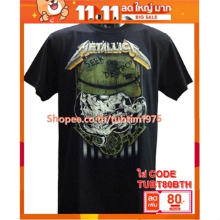 เสื้อวง METALLICA เสื้อวงดนตรีร็อค เดธเมทัล เสื้อวินเทจ เมทัลลิกา MET1847