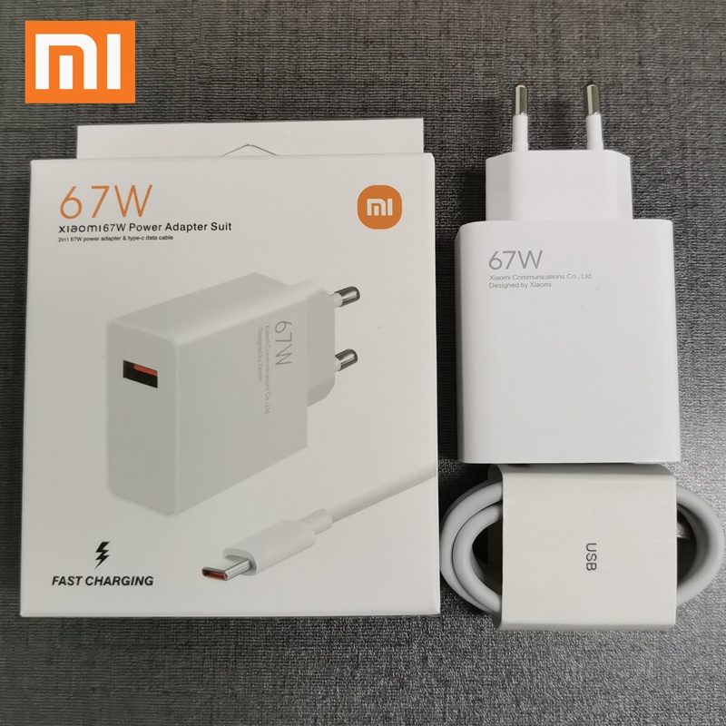 Xiaomi Fast Charger 67W Quick Charge Adapter 6A สําหรับ MI 11 11T 12 12S Pro Ultra 11i POCO F3 F4 X4 GT Redmi หมายเหตุ 11 Pro +